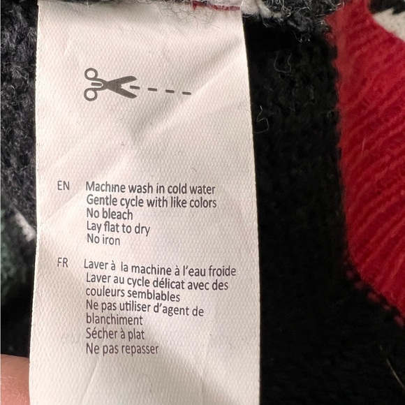 Happy Holiday Funny Ugly Christmas Sweater Size Medium - Picture 7 of 8